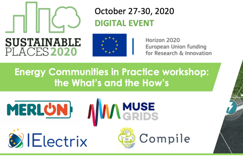 Energy Communities in Practice workshop - Sustainable Places 2020