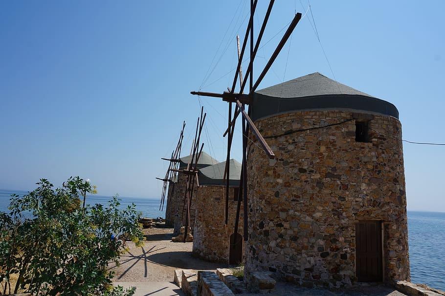 Windmills Chios